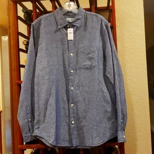 Men's Gap Chambray Buttondown Sz Sm